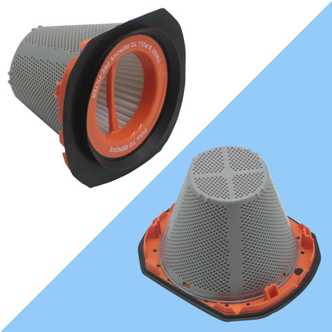 2 Pack HEPA Filter Replacement For 20V MAX PowerConnect Handheld Vacuum BCHV001C1 And BCHV001B Fits Craftsman V20 CMCVH001B