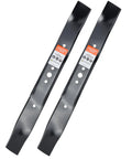 Must Have 21 Inch Mulching Blades Replacement For Craftsman And Husqvarna Lawn Mowers 2 Pack Circle Hole Mounting Pattern