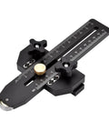 Super Cool Fast Ripping Table Saw Jig Guide For 3/8 In X 3/4 In Slot With Smooth Roller Limiter for accurate adjustments.