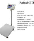 Heavy Duty Digital Floor Platform Scale With Bright Led Screen For Warehouse Shipping Stations featuring large platform and quick readings.