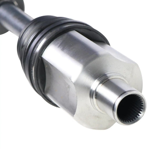 Rock Solid Cv Axle Shaft Assembly For Left Front Driver Side Direct OEM Fitment close-up view of metal components.
