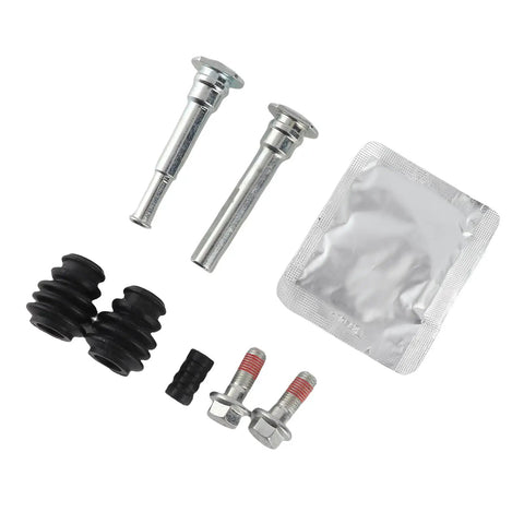 Upgrade Your Ride With This Awesome Front Brake Caliper Guide Pin Kit Featuring Durable Metal Slider Pins That Fit MK7 Models From 2008 All The Way To 2022 As Top Tier Replacement Parts Including Eight Nifty Accessories For Smooth Sliding Action. front brake caliper pin kit, metal, 8 pcs