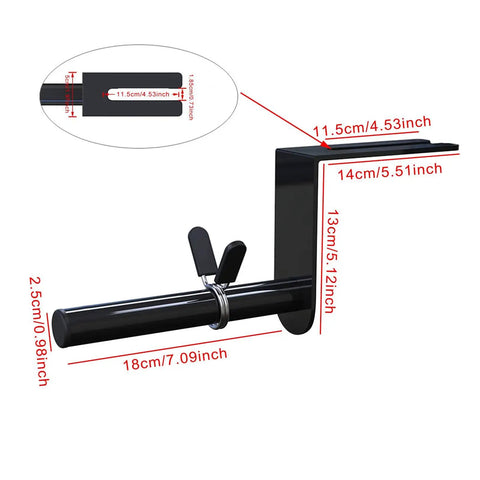 Plate Holder Weight Loading Pin For Gym Machines Beefy Heavy Duty Steel Fitness Attachment Black steel with dimensions