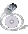 INPA K DCAN USB OBD2 Interface Switch For BMW Car Diagnostics And Coding Tools with CD and clear cable