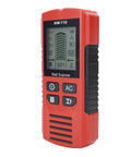 Aqur2020 Stud Finder Wall Scanner, 7 in 1 Electronic Wood Metal Wire Detector with 3 Depth Settings in red plastic casing.