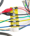 Brushless DC Motor Controller For E Bikes And Scooters, Compatible With 48V 60V 64V Systems, 500W Power, wired connectors close-up