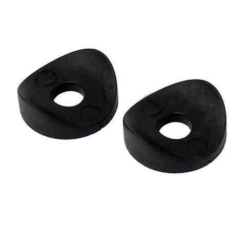Badass Black Plastic Spring Washers For Bolts And Nuts, black plastic, 25mm outside, 9mm thick, ideal for securing bolts.