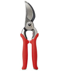 DualCUT Forged Steel Bypass Hand Pruner With 1 Inch Cutting Capacity and ergonomic red handles