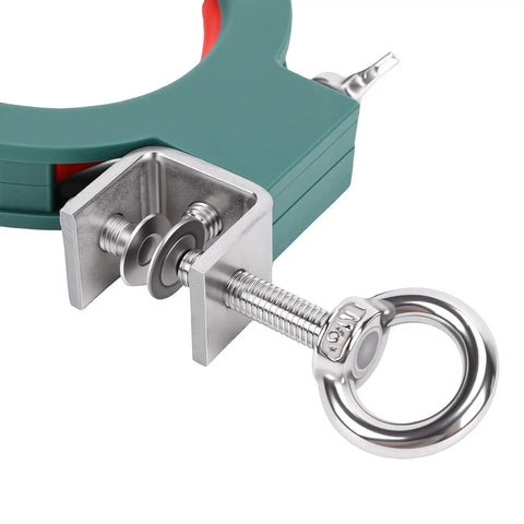 Cable Tray Roller Kit Three Pack 65mm Stainless Steel Clamp Green With Easy Install Mounting And Rolling Axle Design For Quick Wire Guide Adjustment And Flexible Tray Positioning on cable tray