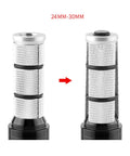 Adjustable Bicycle Handlebar Riser Stem Extension Up To 60 Mm For Mountain Bikes, Aluminum Alloy Height Adapter With 28.6 Mm Clamp, close-up view