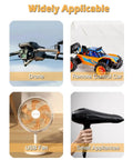 Drone, remote control car, USB fan, hair dryer - uses for Ten Pack Of Tiny 130 Miniature DC Motors With Wire For DIY projects.