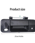 RDHFTNIHU Access Latch Component, matte black handle, 27cm long, 9.5cm high, replacement for pickup tailgate.