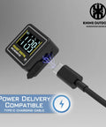 Mini Digital Angle Finder With Beefed Up Four Side Magnets For Table Saw Miter Protractor And Woodworking Measurements Plus Built In Level Box charging with Type-C cable
