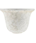 Heartwood 3 Light Vanity Light In Burnt Sienna With Ornate Scrollwork And European Traditional Style, white glass shade detail