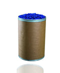 No Sweat Easy Twist Winged Wire Connectors 14-6 AWG 600 Volt Blue Bulk Pack 9500 in a cylindrical brown container.