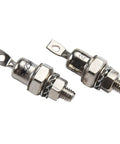 Two Piece 25HFR120 And 25HF120 Diode Kit Featuring 25Amp 1200Volt Rating showing metal stud design for welding and industrial use.