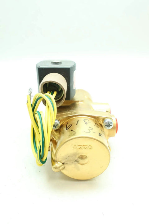 Real Deal Red Hat Two Solenoid Valve 125V Dc With Three Eighth Inch Npt Ports Built For Serious Industrial Fluid Operations That Crush Heavy Demands Without Leaving You Sweating