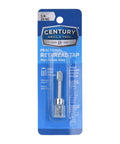 Rethreading Tap 1/4-20NC Thread Repair Tool Set for Damaged Bolt Threads in packaging, high-carbon alloy steel, blue background