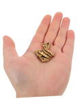 Brass Barrel Hinges 25 Pack For Jewelry Boxes And Small Cabinets Slick Hidden Concealed Cylindrical Hinges 4x20mm in hand