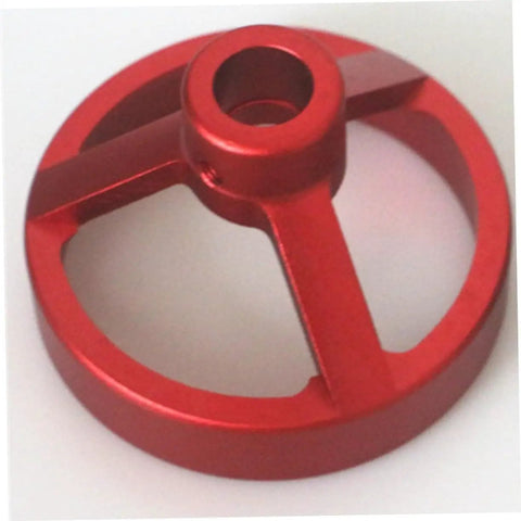 Pro Level 7 Piece Metal Hole Puncher And Drill Guide For Woodworking Rock Solid Alignment Tool Dead Nuts Accurate Positioning Kit 6 To 10 Millimeters Angled Fixture, red metal alignment tool for precise drilling.
