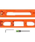 3D Invisible Door Hinge With Enhanced Grip And Safety Features For Easy Smooth And Safe Closings modular installation kit