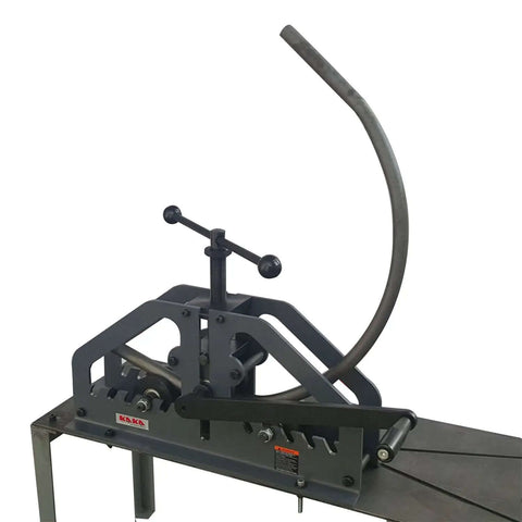 Three Roll Tube Roller Bender For 1.5 Inch Pipe And 2 Inch Tube With 20 Inch And 60 Inch Radii, Pro Grade Modular Roller System