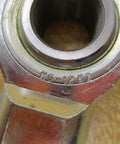 Close-up of MG12KZ Rod End Bearing Single Unit, Male Spherical Joint for Linkage and Suspension, Precision Ball Connector.