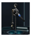 Heavy Duty Manual Lever Hoist With Hella Durable Ratchet System And Swivel Hooks Delivers Zero Slack Lock And Smooth Lift Capability For Any Garage Job with chain and hook