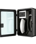 Heavy Duty EV Charger Wall Cover And Tough As Nails Steel Electrical Box Featuring A Secure Combination Lock, open view