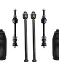 RWD Front End Suspension Kit For 2002 2005 Dodge Ram 1500 12pc Includes Front Upper And Lower Control Arms With Ball Joints Inner And Outer Tie Rods Sway Bar Links And Boots