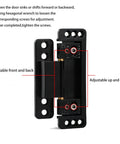 Ultra Thin Hidden Door Hinges 2 Pack Next Level Adjustable Concealed Butt Hinges For Secret Doors 110 Lb Load Bearing