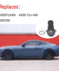 Heavy Duty Electronic Parking Brake Actuator Replacement Fits Acura Tlx 2.4l And Nsx 3.5l with O-ring visible in background.