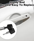 Two Pack Lock Cores With Keys For One Key System Compatible With Bike Racks Roof Cargo Ski Racks And Towers Premium Zinc Alloy