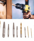 Top Tier 10-Piece Drill Bit Screw Extractor Set Made From Heavy Duty Alloy Steel Left Hand Extractor Kit For Removing Broken Stuck Screws In Garage Shop And Heavy Equipment Jobs That Are Totally Worth The Hype. 10-piece drill bits and extractors set