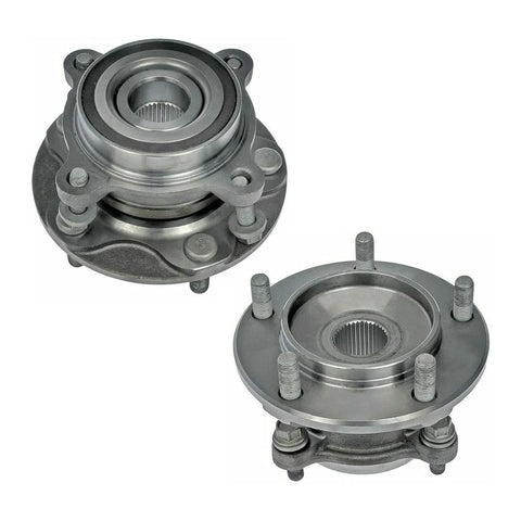 Front Wheel Hub And Bearing Assembly Pair For 2008 2021 Toyota Sequoia 4WD And 2007 2021 Toyota Tundra 4WD - Bolt-On, OE Quality Replacement Kit