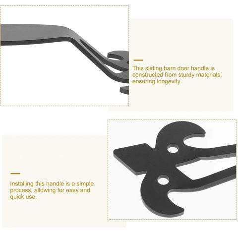 Close-up of black iron cabinet door handles, vintage metal pulls for kitchen cupboards, showcasing easy fit hardware and durable knobs.