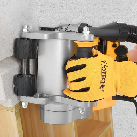 Pro Grade 1100W Electric Wall Groove Cutting Machine Beast for masonry slotting in action