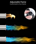 Powerful Propane Torch For Grillin And Cookin, Grilling Steak, Searing, Sous Vide, Welding, and Wood Burning flame levels
