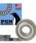6000 ZZ Sealed Ball Bearing Set Built To Take A Beating Lubricated Chrome Steel 10x26x8mm With Metal Shield High RPM