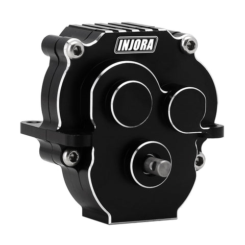 Heavy Duty CNC Aluminum Transmission Gearbox With Sixteen Point Six To One Gears Pinion For TRX4M 1 To 18 Scale RC Crawler Upgrade