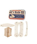 Original Wooden Pocket Knife Making Kit For Beginners And Kids Learn Knife Safety With A Canoe Style Toy Knife Ages Seven And Up