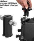 Heavy Duty Bearing Race Puller For Motorcycle Steering Neck Removal Tool Universal Fit shown in use