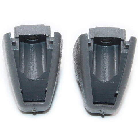 2 Pack Sun Visor Support Clip Replacement For 2007 To 2013 GM Trucks And SUVs Including Silverado Sierra Tahoe Yukon Gray