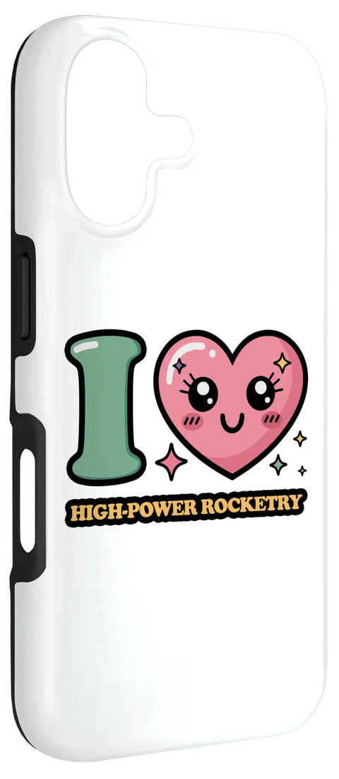 Drop Proof High Power Rocketry Case For iPhone 17 Two Piece Protective Phone Case With Premium Polycarbonate Shell And Shock Absorbent TPU Liner Made In USA