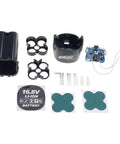 Rock Solid 18650 Lithium Battery Pack Case For 16.8V 4S Power Tools With Smart BMS Safety Circuit Board and components.