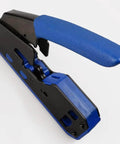 RJ45 RJ12 RJ11 Modular Crimp Tool For Cat5 Cat5e Cat6 Connectors with blue handle