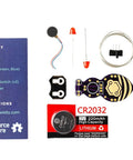 Jitterbug DIY Soldering Kit For Beginners Interactive Hands On Electronics Projects For Students And STEM Classes Includes Vibration Motor Circuits With Battery Bulk Educator Pack For Classroom Soldering Practice And Fun parts and battery