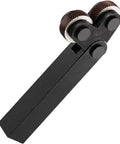 Double Wheel Lathe Knurling Tool Set For Diagonal Knurling Pitch Options 0.5mm 1.0mm 2.0mm Easy Grip Metalworking Upgrade image