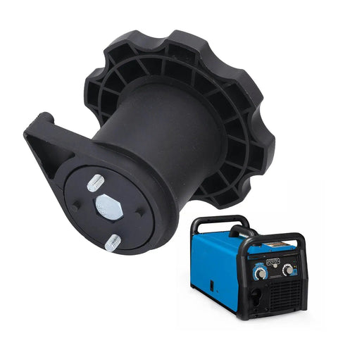 Straight Shooter Wire Spool Adapter Hub Converts 2 Lb To 10 Lb Coils For Miller MIG Welders Models 135 140 180 And 211 Industrial Grade Steel Conversion Kit Saves Precious Time On Site