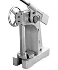 Beefy 5 Ton Ratchet Arbor Press With Heavy Duty Cast Frame 4 Position Anvil Quick Ram Hand Wheel 35 Inch Height 17 Inch Work